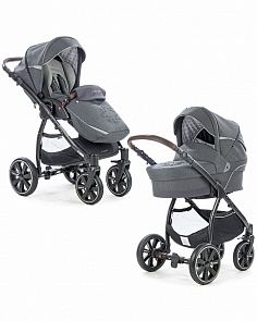 Коляска детская Noordi Polaris Comfort 2/1, серая (Noordi, 582673)